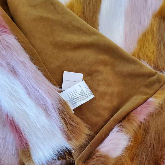 Anthropologie Bedding Rare Anthropologie Fauna Faux Fur Throw Blanket Poshmark